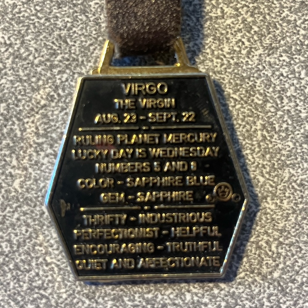 Virgo Key Chain - Picture 3 of 3